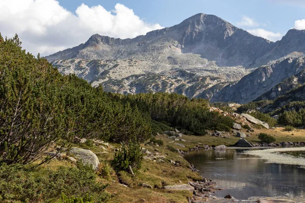 Autumn Landscape Muratovo Lake Pirin Mountain Bulgaria — Stock Photo, Image