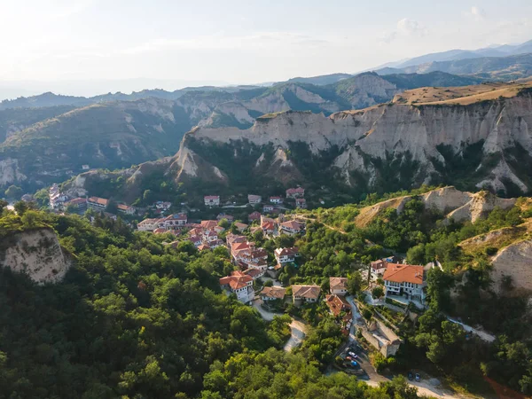 Panoráma Történelmi Város Melnik Blagoevgrad Régió Bulgária — Stock Fotó