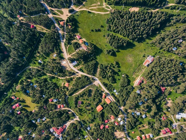 Вид Воздуха Район Попови Ливади Гора Пирин Болгария — стоковое фото
