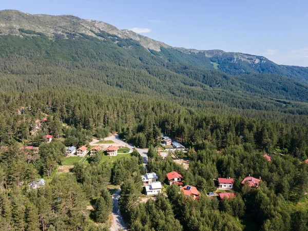 Luchtfoto Van Popovi Livadi Area Pirin Mountain Bulgarije — Stockfoto