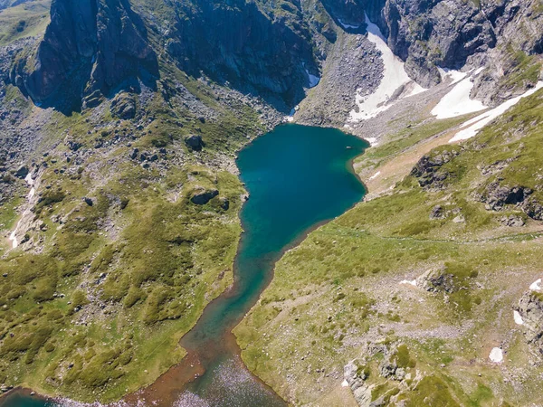 7つのリラ湖 リラ山 ブルガリアの空中ビュー — ストック写真