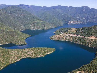 Vacha (Antonivanovtsi) Reservoir, Rodop Dağları, Filibe Bölgesi, Bulgaristan