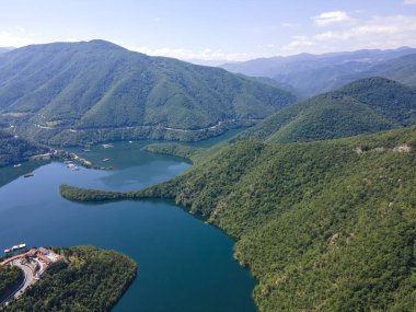 Vacha (Antonivanovtsi) Reservoir, Rodop Dağları, Filibe Bölgesi, Bulgaristan