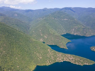 Vacha (Antonivanovtsi) Reservoir, Rodop Dağları, Filibe Bölgesi, Bulgaristan
