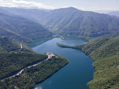 Vacha (Antonivanovtsi) Reservoir, Rodop Dağları, Filibe Bölgesi, Bulgaristan