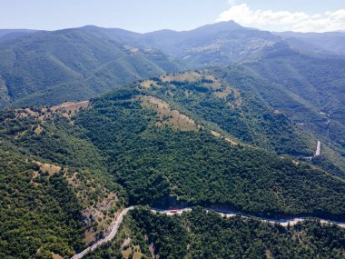 Vacha (Antonivanovtsi) Reservoir, Rodop Dağları, Filibe Bölgesi, Bulgaristan