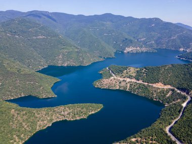 Vacha (Antonivanovtsi) Reservoir, Rodop Dağları, Filibe Bölgesi, Bulgaristan