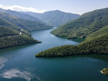 Vacha (Antonivanovtsi) Reservoir, Rodop Dağları, Filibe Bölgesi, Bulgaristan