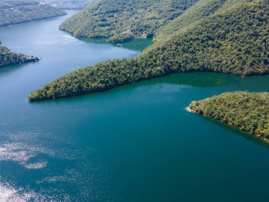 Vacha (Antonivanovtsi) Reservoir, Rodop Dağları, Filibe Bölgesi, Bulgaristan