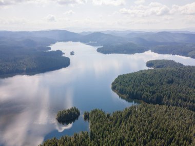 Shiroka polyana (Geniş çayır) Reservoir, Pazardzhik Bölgesi, Bulgaristan