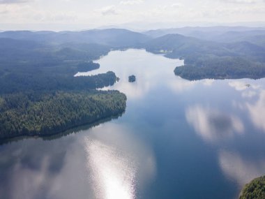 Shiroka polyana (Geniş çayır) Reservoir, Pazardzhik Bölgesi, Bulgaristan
