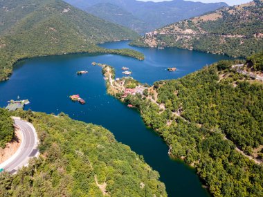 Vacha (Antonivanovtsi) Reservoir, Rodop Dağları, Filibe Bölgesi, Bulgaristan