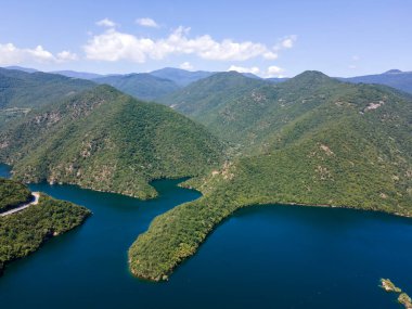 Vacha (Antonivanovtsi) Reservoir, Rodop Dağları, Filibe Bölgesi, Bulgaristan