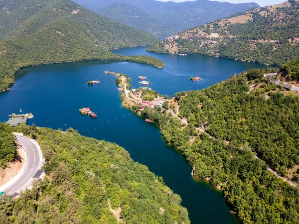 Vacha (Antonivanovtsi) Reservoir, Rodop Dağları, Filibe Bölgesi, Bulgaristan
