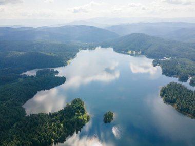 Shiroka polyana (Geniş çayır) Reservoir, Pazardzhik Bölgesi, Bulgaristan