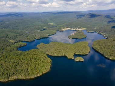 Shiroka polyana (Geniş çayır) Reservoir, Pazardzhik Bölgesi, Bulgaristan