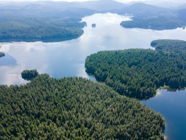 Shiroka polyana (Geniş çayır) Reservoir, Pazardzhik Bölgesi, Bulgaristan