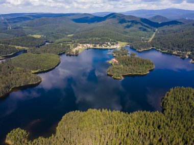 Shiroka polyana (Geniş çayır) Reservoir, Pazardzhik Bölgesi, Bulgaristan