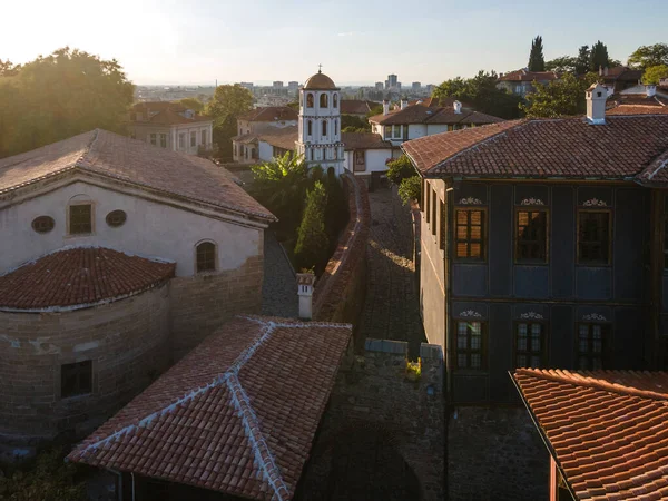 Вид Старый Город Пловдив Болгария — стоковое фото