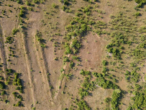 Vista Aérea Vale Petrich Região Blagoevgrad Bulgária — Fotografia de Stock