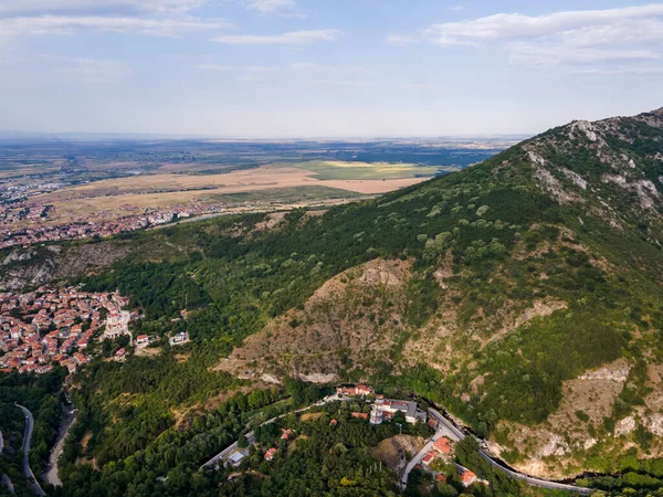 Vista Aérea Ciudad Asenovgrad Región Plovdiv Bulgaria — Foto de Stock