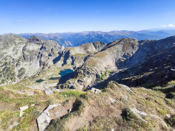 Amazing Landscape Dengan Elenino Danau Dekat Puncak Malyovitsa Rila Gunung — Stok Foto