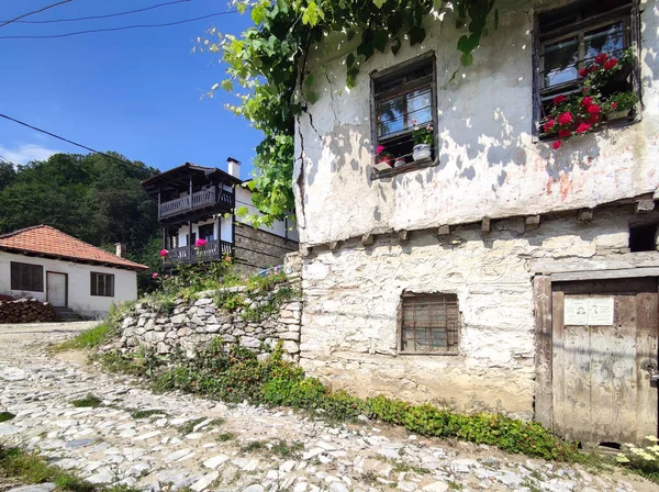 保加利亚Blagoevgrad地区Delchevo村 有19世纪的正宗住房 — 图库照片