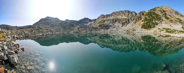 Vue Aérienne Des Lacs Musalenski Montagne Rila Bulgarie — Photo