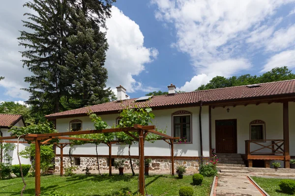 Monastero Divotino Ortodosso Dedicato Alla Santissima Trinità Lyulin Mountain Sofia — Foto Stock