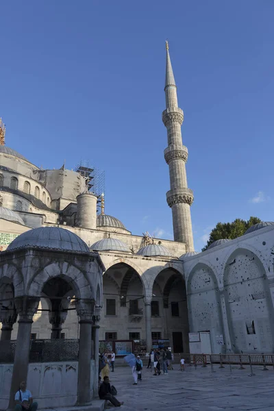 Istanbul Turquia Julho 2019 Mesquita Sultão Ahmed Conhecida Como Mesquita — Fotografia de Stock