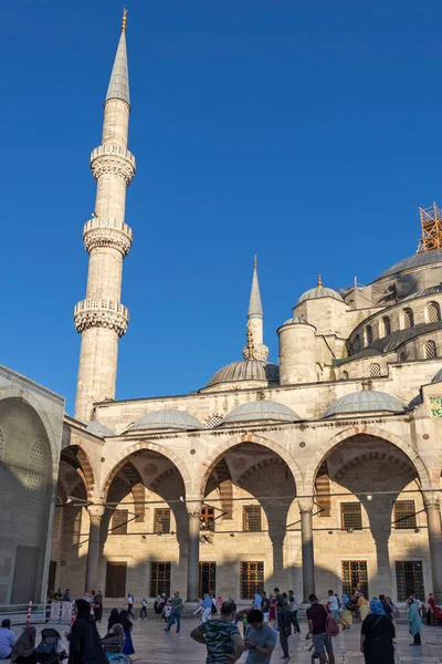 Istanbul Turquía Julio 2019 Mezquita Del Sultán Ahmed Conocida Como — Foto de Stock