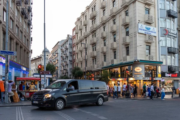 Istanbul Turkey Juli 2019 Typisch Gebouw Straat Eminonu Distri Bij — Stockfoto