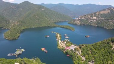 Vacha (Antonivanovtsi) Reservoir, Rodop Dağları, Filibe Bölgesi, Bulgaristan