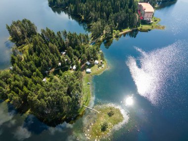 Shiroka polyana (Geniş çayır) Reservoir, Pazardzhik Bölgesi, Bulgaristan