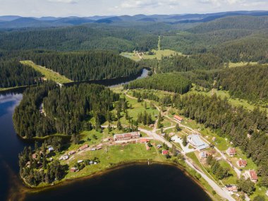 Shiroka polyana (Geniş çayır) Reservoir, Pazardzhik Bölgesi, Bulgaristan