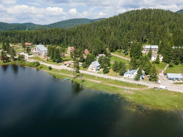 Luftaufnahme Des Schiroka Poljana Stausees Pazardschik Gebiet Bulgarien — Stockfoto