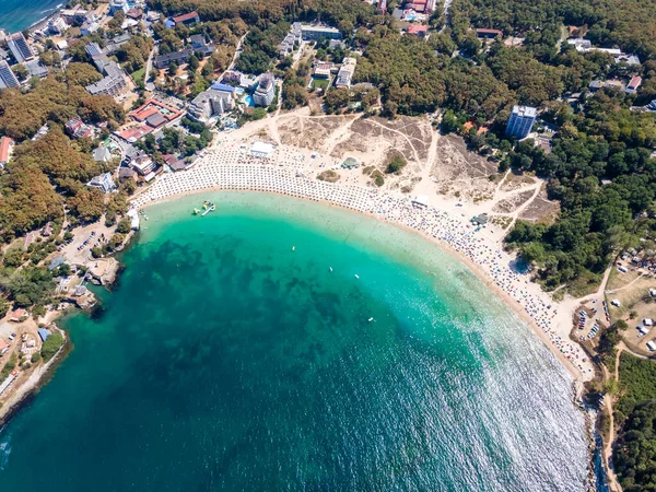 Fantastisk Antenn Utsikt Över Staden Kiten Burgas Region Bulgarien — Stockfoto