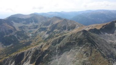 Musala, Small Musala ve Marichini göllerinin havadan görünüşü, Rila dağı, Bulgaristan