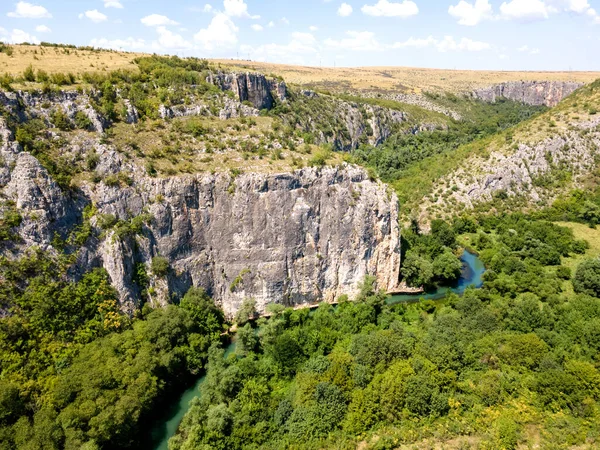 Aerial View Iskar Panega Geopark Gold Panega River Bulgaria — Stock Photo, Image