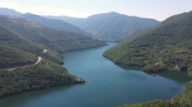 Vacha (Antonivanovtsi) Reservoir, Rodop Dağları, Filibe Bölgesi, Bulgaristan