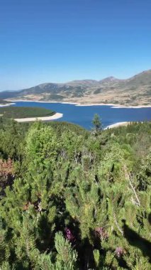 Belmeken Barajının Yaz Manzarası, Rila Dağı, Bulgaristan