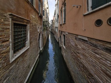 Venedik, Veneto Bölgesi, İtalya 'nın Eski Şehir Panoraması