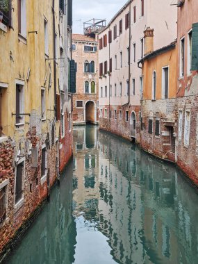 Venedik, Veneto Bölgesi, İtalya 'nın Eski Şehir Panoraması