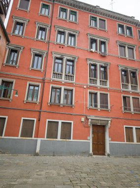 Venedik, Veneto Bölgesi, İtalya 'nın Eski Şehir Panoraması