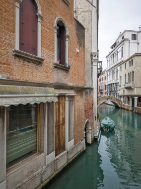 Venedik, Veneto Bölgesi, İtalya 'nın Eski Şehir Panoraması