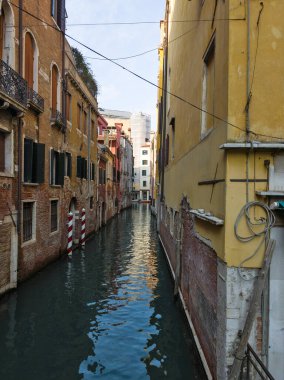 Venedik, Veneto Bölgesi, İtalya 'nın Eski Şehir Panoraması