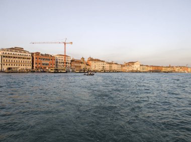Venedik, Veneto Bölgesi, İtalya 'nın Eski Şehir Panoraması