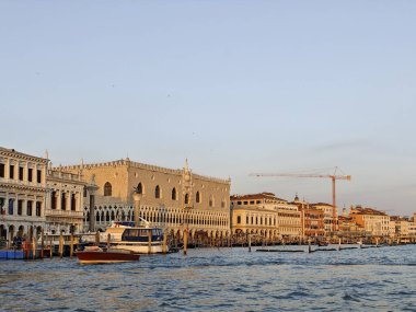 Venedik, Veneto Bölgesi, İtalya 'nın Eski Şehir Panoraması