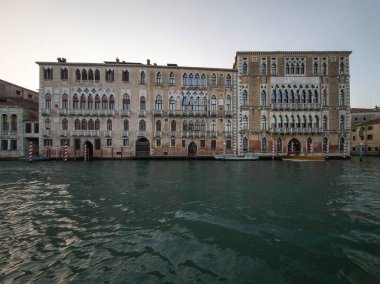 Venedik, Veneto Bölgesi, İtalya 'nın Eski Şehir Panoraması