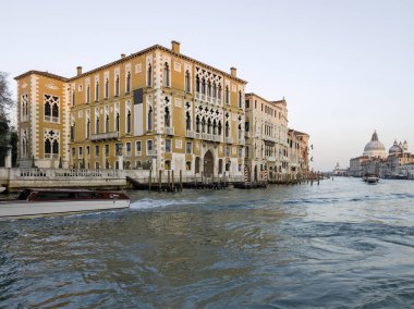 Venedik, Veneto Bölgesi, İtalya 'nın Eski Şehir Panoraması